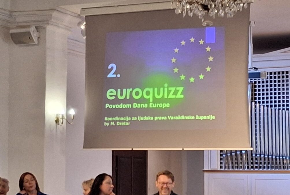Učenici II. osnovne škole Varaždin osvojili prvo mjesto na 2. Euroquizzu