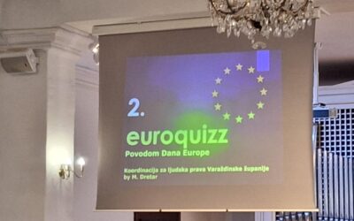 Učenici II. osnovne škole Varaždin osvojili prvo mjesto na 2. Euroquizzu
