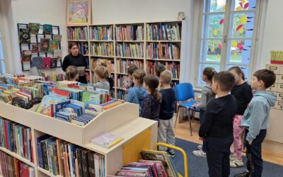 Posjet prvašića Odjelu za djecu Gradske knjižnice i čitaonice “Metel Ožegović” u Varaždinu