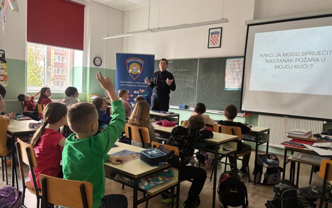 Civilna zaštita – edukacija za učenike drugih razreda
