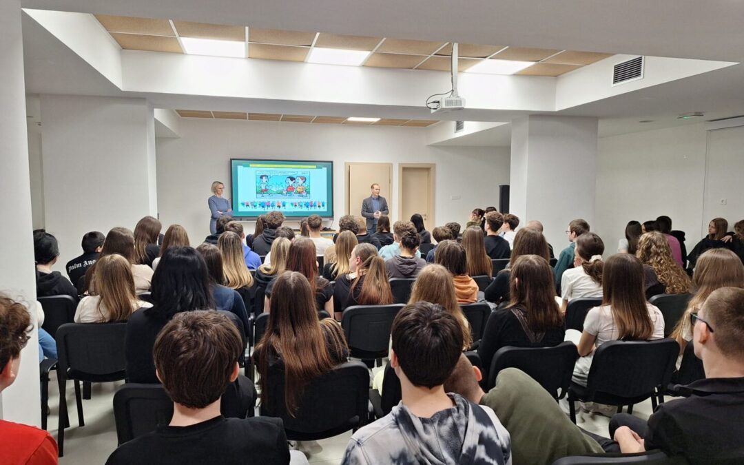 Edukativno predavanje za učenike osmih razreda o pravilnoj prehrani