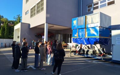 Učenici petog razreda isprobali simulator potresa