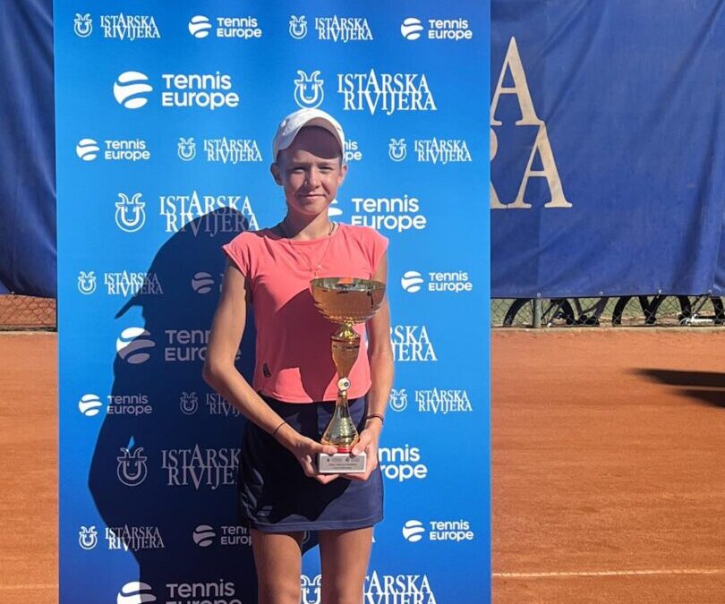 Ema Štajcar – prvakinja turnira Tennis Europe