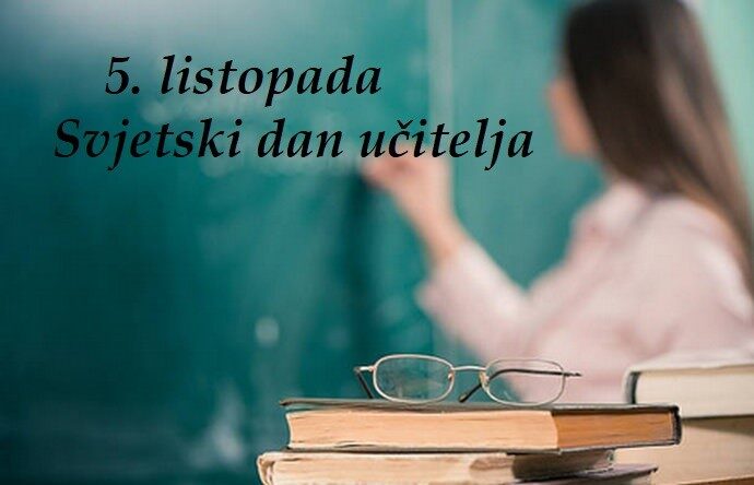 5. listopada, Svjetski dan učitelja